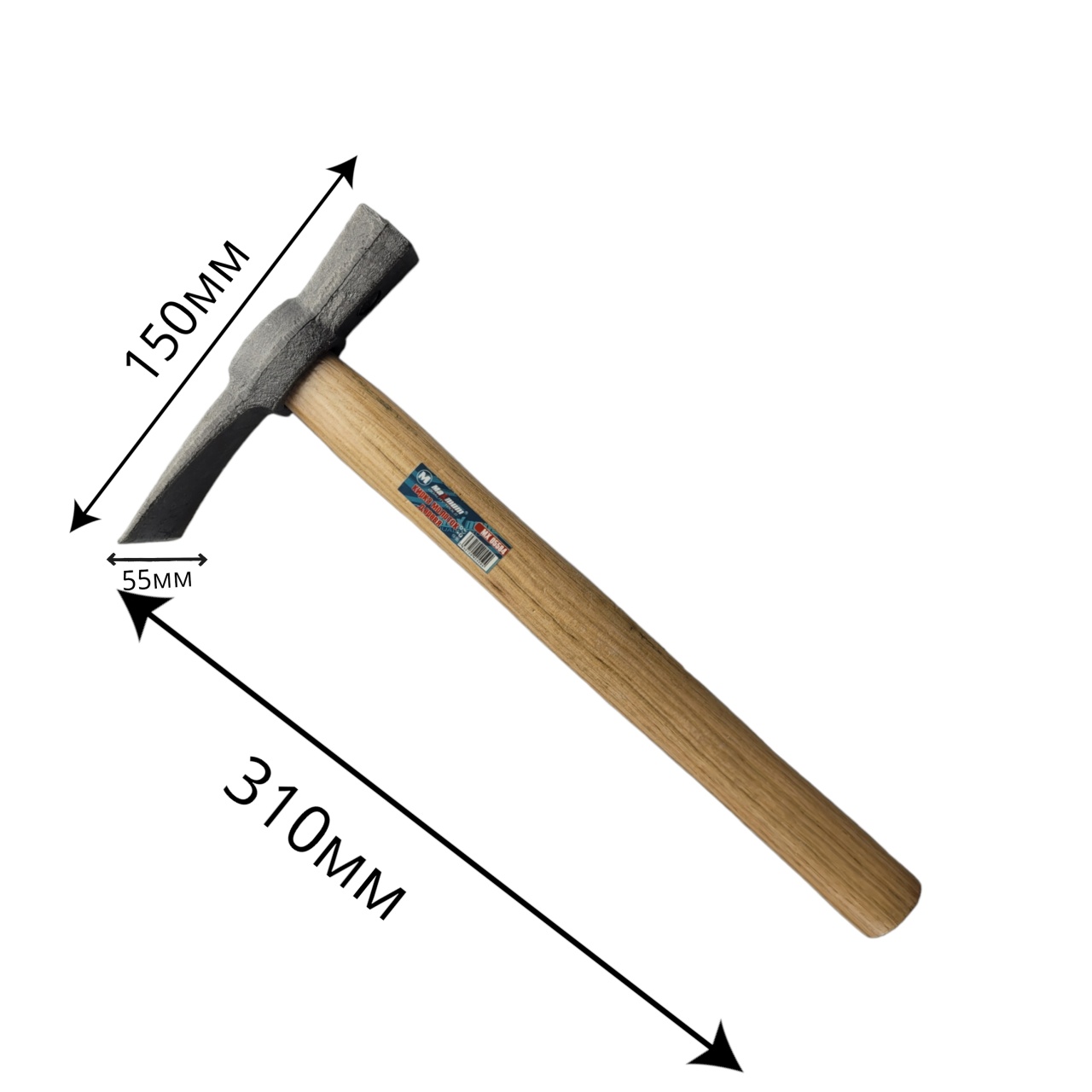 кирка-молоток с деревянной ручкой (2810) оптом